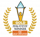 stevie award winner gold